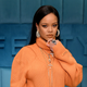 Rihanna celebrates the launch of FENTY at Bergdorf Goodman on February 07, 2020 in New York City.